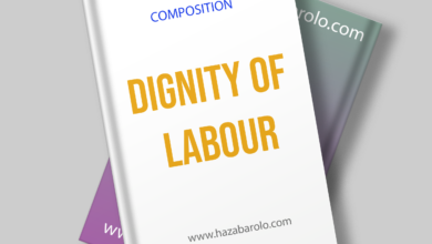 Dignity of Labour Short Composition